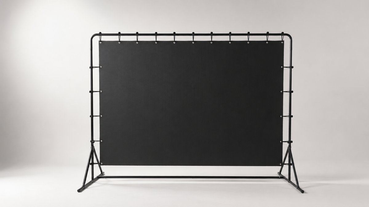 Iron Crest Archery Backstop System, fully assembled